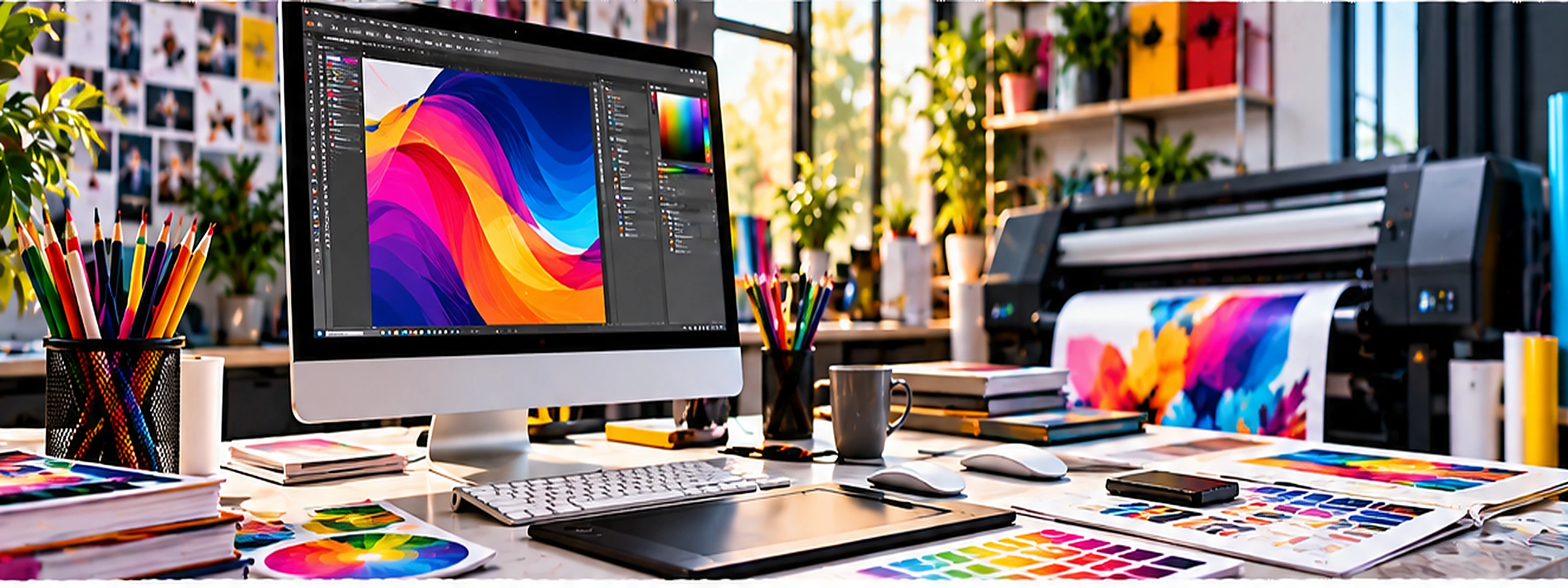 Reklam ve grafik tasarım stüdyosu, dijital baskı ve kurumsal görsel uygulamalar